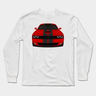 Challenger Red + Stripes Long Sleeve T-Shirt